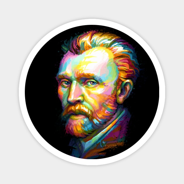 Vincent van Gogh Magnet by stonemask